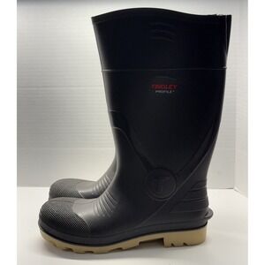 Tingley Profile Comp Toe Knee Boot Men's Sz 8 /Women's Sz 10 Brown Rubber